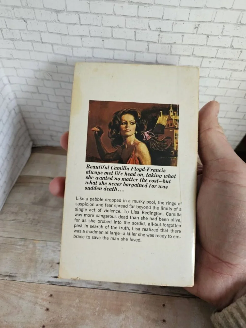 Vintage Ace Gothic 1959 The Missing Hour by Jane Blackmore Romantic Suspense HTF